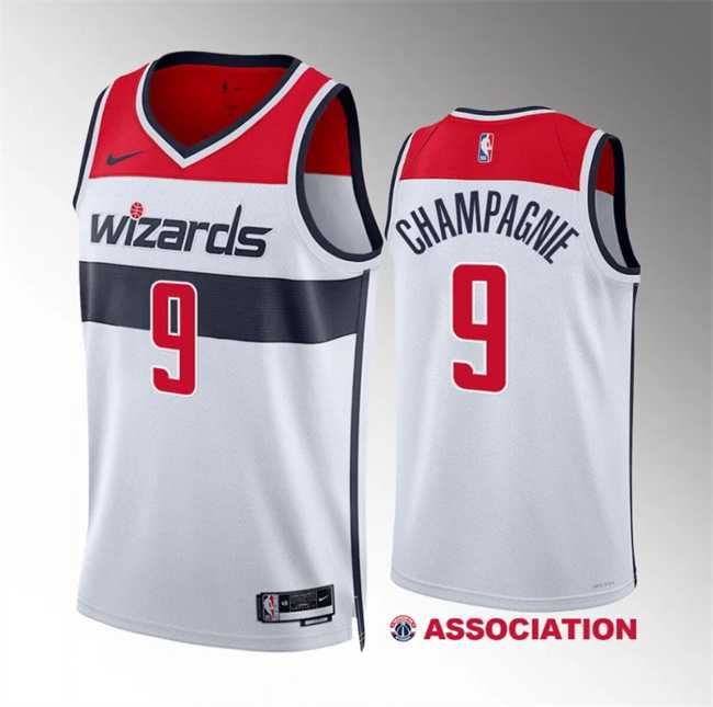 Men's Washington Wizards #9 Justin Champagnie White Association Edition Stitched Basketball Jersey Dzhi,We sell and wholesale Men's Washington Wizards #9 Justin Champagnie White Association Edition Stitched Basketball Jersey Dzhi on line form chian!